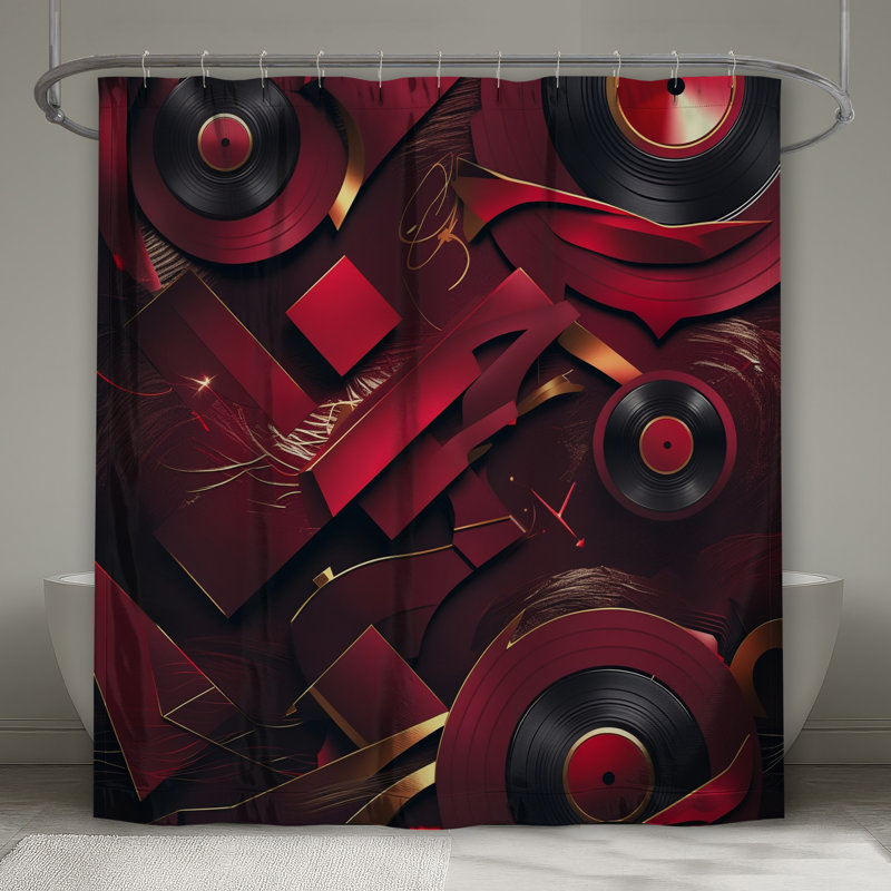 Rideaux de douche en vinyle, 70in W x 84in H