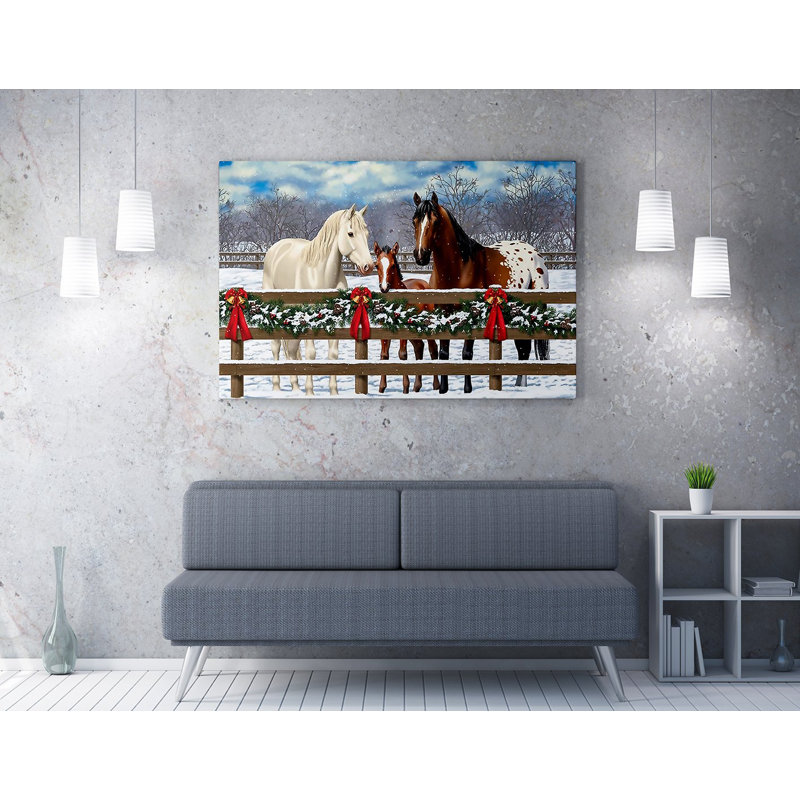 Peinture décorative sur toile, H 19,69 po x l 27,56 po