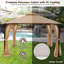 Housse de remplacement pour pavillon de jardin Naibe-1144401976