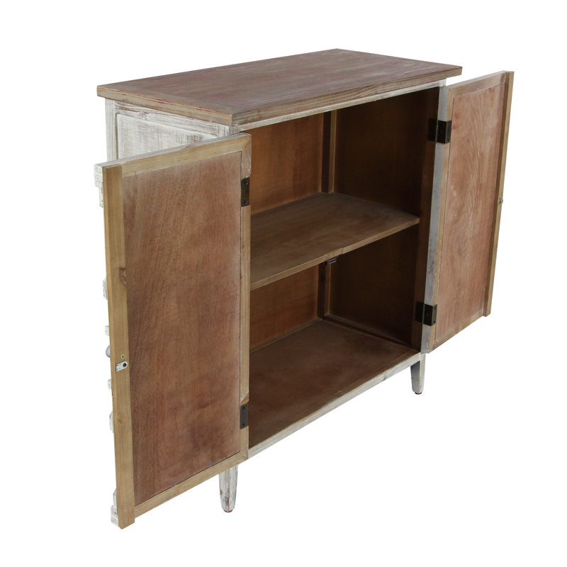 Armoire d'appoint en bois massif czarnecki