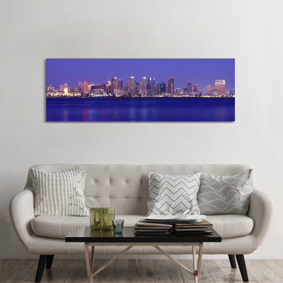 Buildings At The Waterfront, San Diego, California, USA #7 - Wrapped Canvas Panoramic Print
