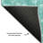 Premium Machine Washable Cerrito AMF514 Teal Rug-103832352