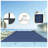 Blue Polypropylene Safety Cover for 16x32 ft Rectangular Inground Pools