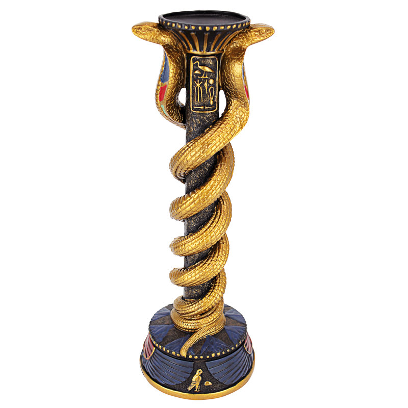 Resin Tabletop Candlestick