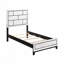 White Finish Bed 1pc-1275713532