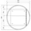 Androw 600mm W 600mm H Wall Mounted Required Medicine Cabinet Mirror