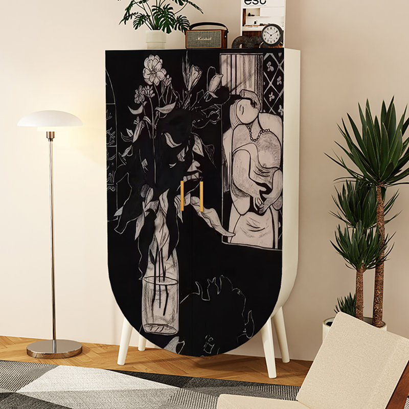 Armoire domestique, Blanc