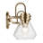 19.25" 2-Light Vanity Light with Clear Glass-108202004