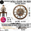 Solid Wood Wall Clock-606291546