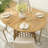 47.3" To 71" Extendable Dining Tables For 4-6 People-1326799860