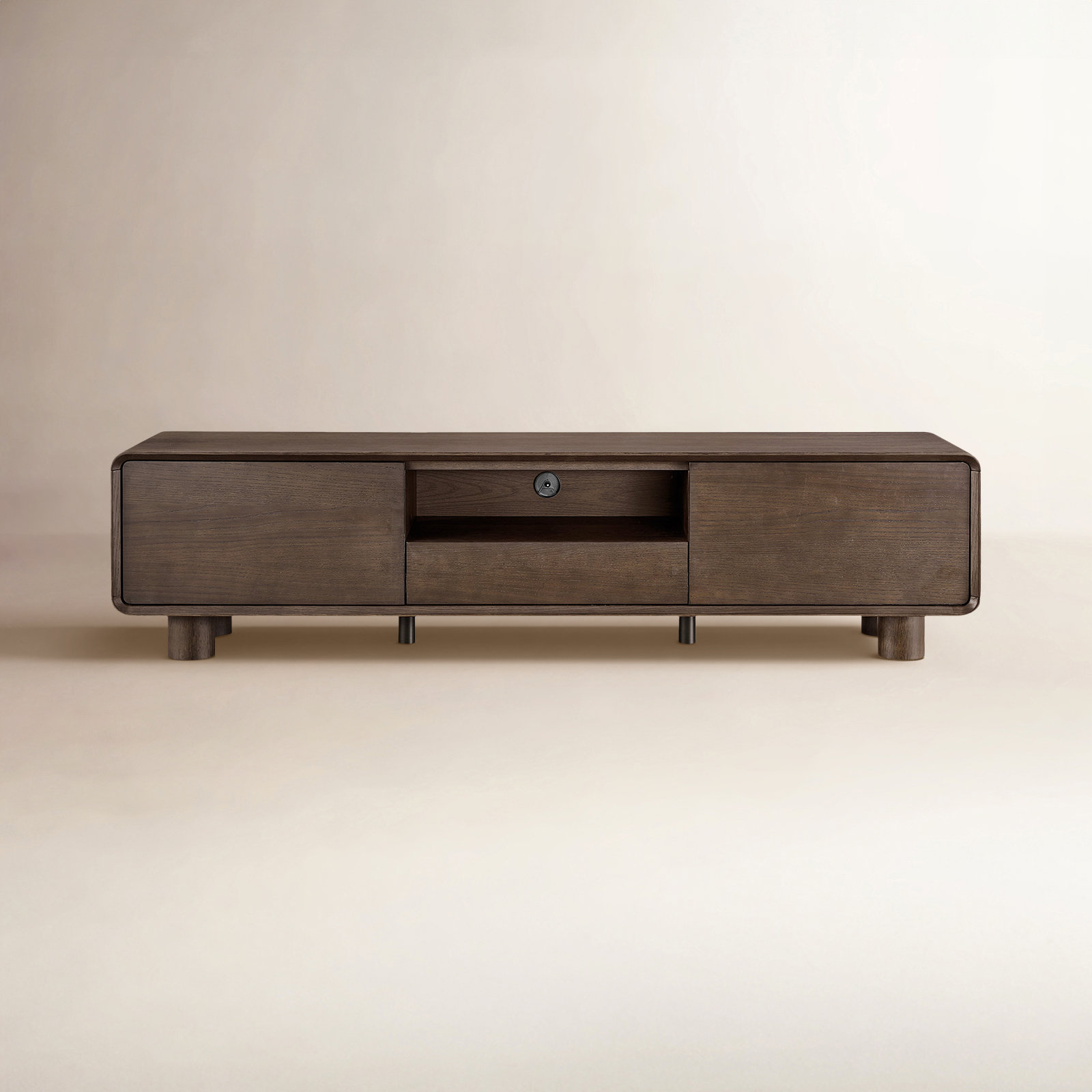 71" Oak TV Stand