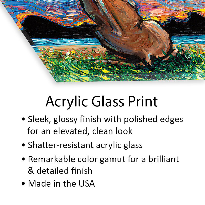 " Rhodesian Ridgeback Night " Acrylic Print