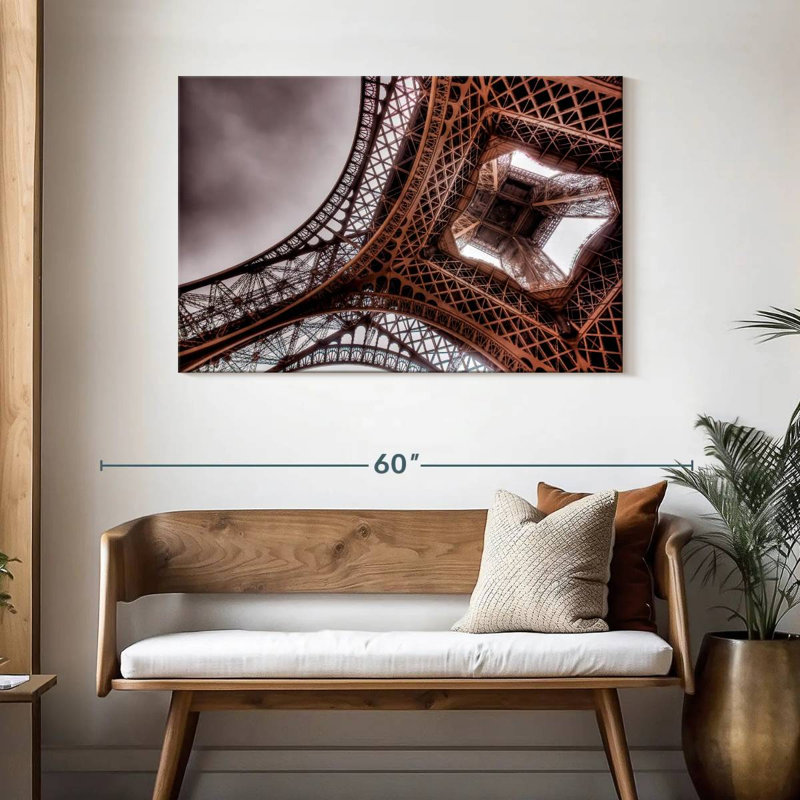 Eiffel Tower Latticework, 30" H x 45" W