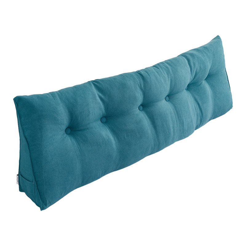 King Upholstered Headboard, Peacock Blue, 180cm W  x 50cm D