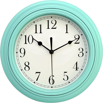 Horloge murale silencieuse 9 pouces