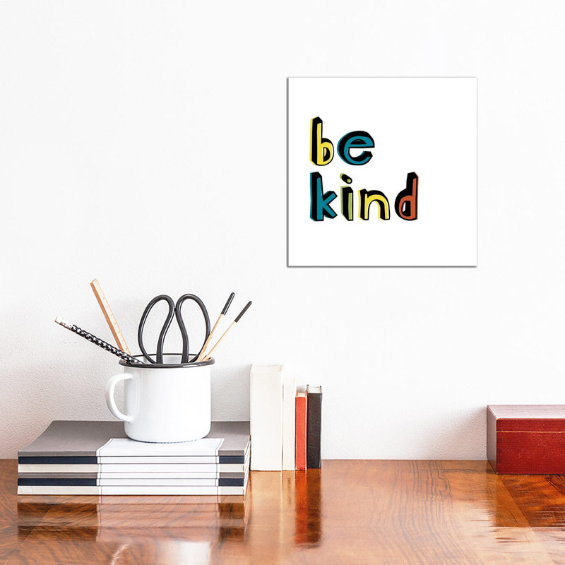 Kind Kids I by Jarman Fagalde - Wrapped Canvas Square Print, 30.48 cm H x 30.48 cm W
