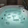 72" x 35.4" Whirlpool and Air Bath Heated Soaking Combination Tub with Tub Filler