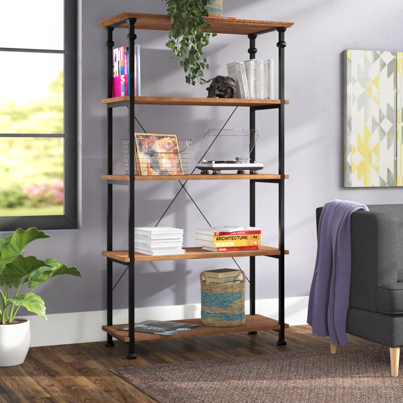 Zona Bookcase, Rustic Oak