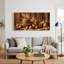 Art mural sur toile avec paniers tissés-133470171