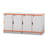 Rainbow Accents Stacking Lockable Lockers-7181102-7181103