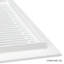 Grille de ventilation Reggio Registral Royal avec trous de fixation et rebord inférieur-82209405-82038203
