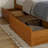 Madison Solid Wood Platform Bed with Matching Footboard & Storage Drawers -96140352-96140351