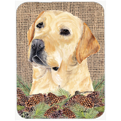 Caroline's Treasures Labrador Glass Cutting Board