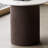 Modern Art Design Rock Slab Tabletop Iron Leg Desk