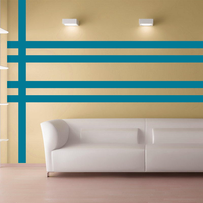 Décalcomanie murale, Mer turquoise