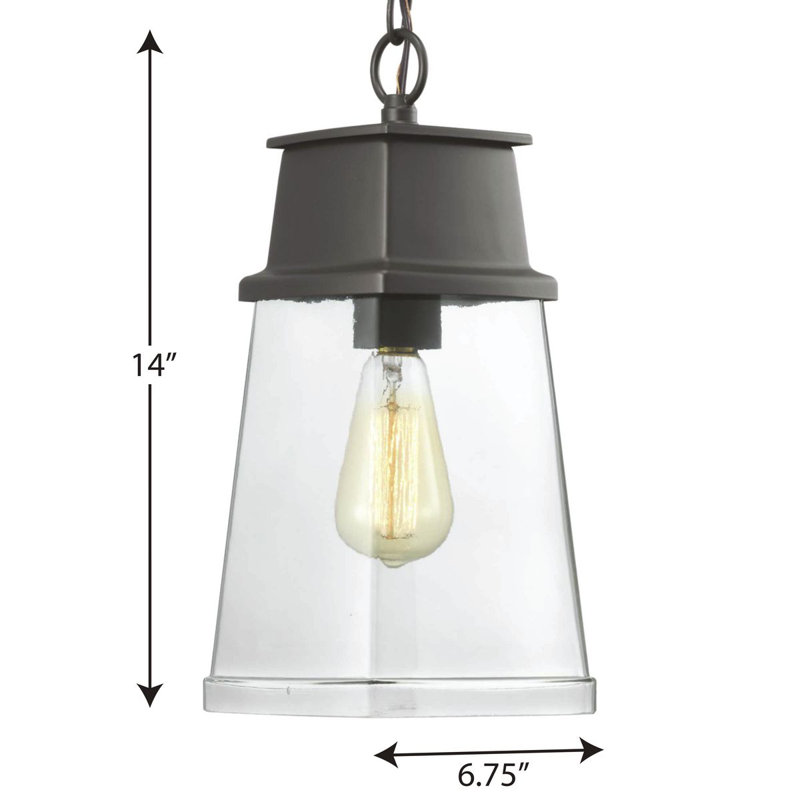 Adelyn Outdoor Pendant, Oil Rubbed Bronze