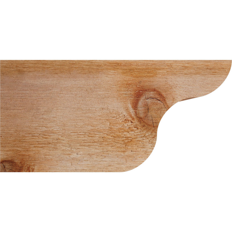 Queue de chevron Carmel, Cèdre rouge de l'Ouest, 8"H x 6"W x 16"L