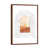 Classic Brown Wood Framed