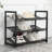 3-Tier Adjustable Shoe Rack, Freestanding Shoe Storage Organizer With Storage Shelves Suitable For Front Door Entrance, Entryway