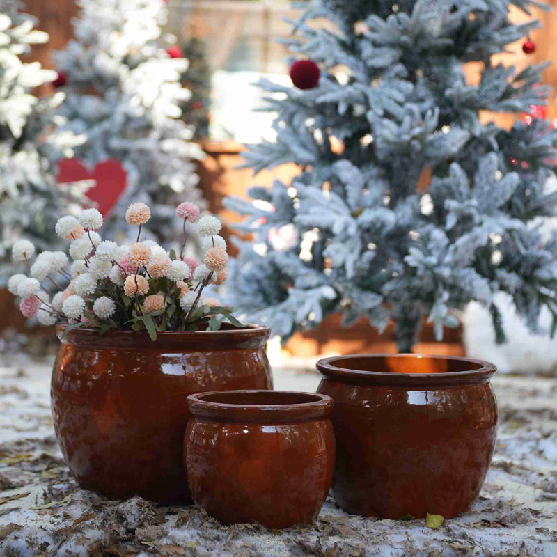 High quality ceramic flowerpot