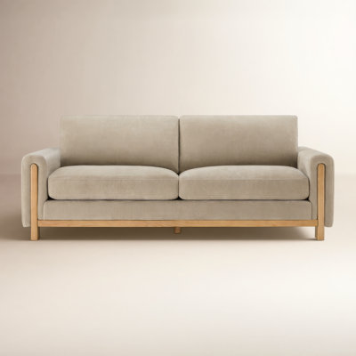 Adika 88" Linen Sofa