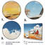 "Landscape Barns", impression sur toile encadrée-673095148-673095149