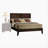 Madison Espresso Finish Queen Bed