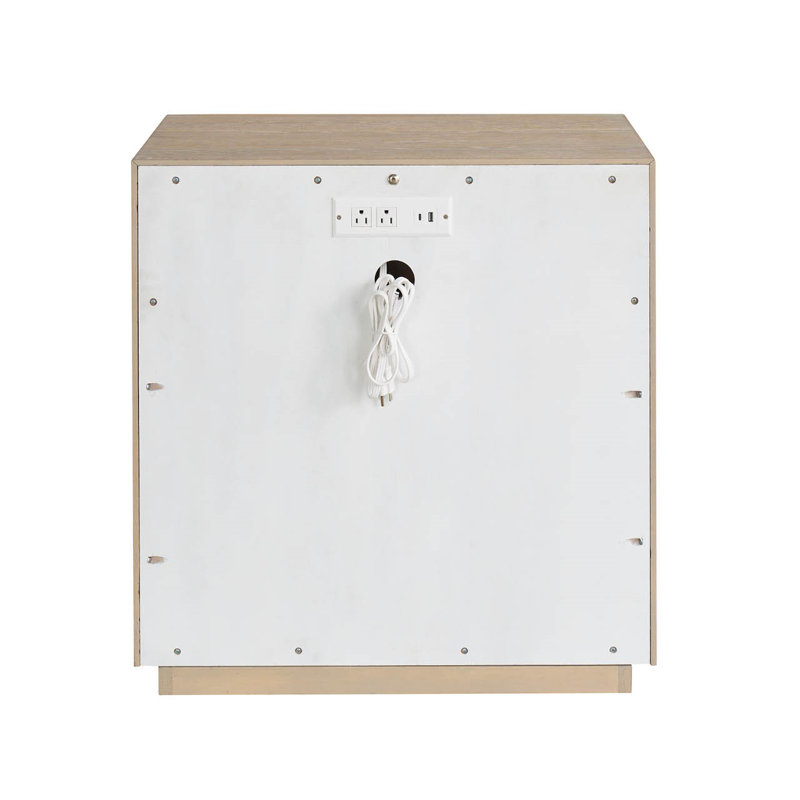 Modern 1 - Drawer Nightstand, Gray