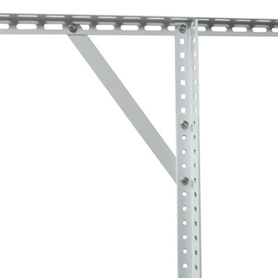 Support de garage réglable 2 x 8 pi, système de rangement de plafond robuste