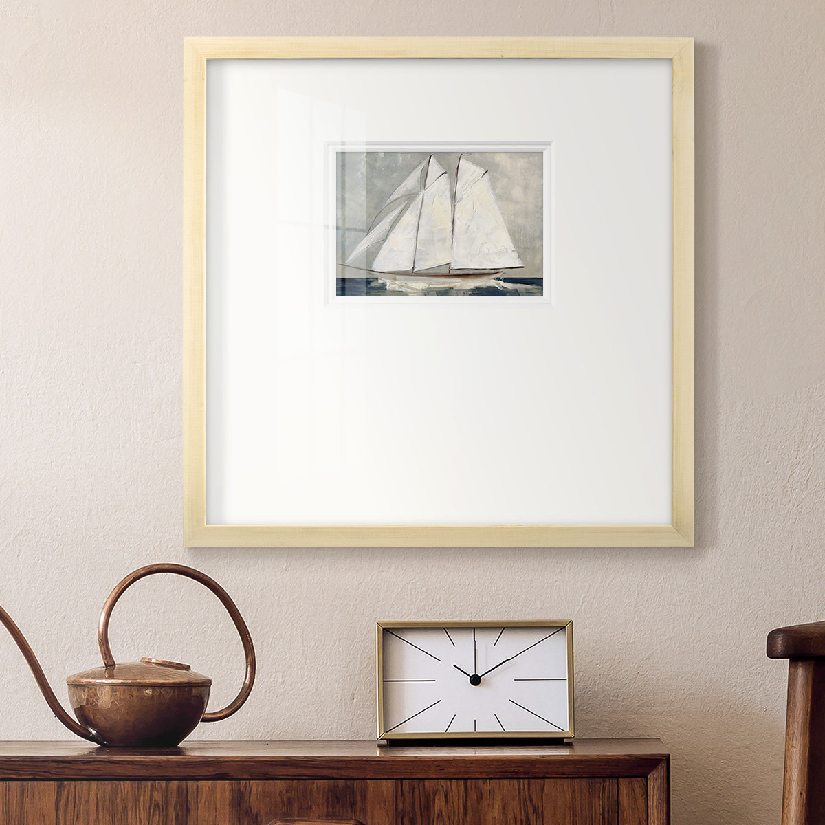 Setting Sail, 20" H x 20" W x 1" D