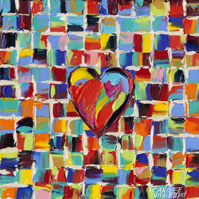 Love Of Colour I by Carolee Vitaletti - Wrapped Canvas Painting