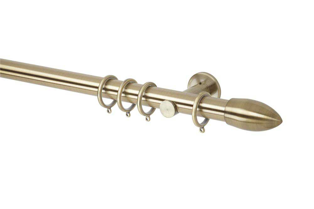 Curtain Single Pole and Hardware Set