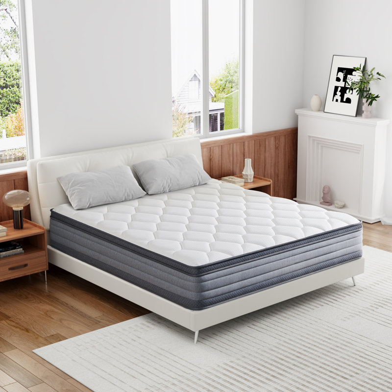 Matelas en mousse viscoélastique 14 po Alwyn Home Byromville, Double