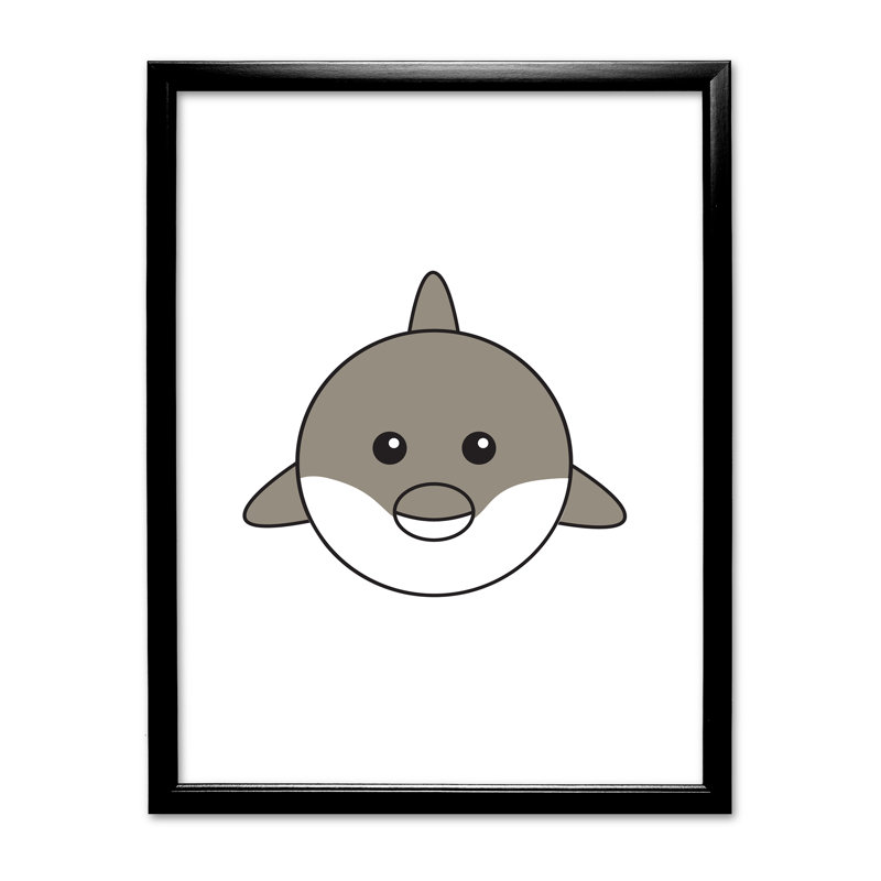 Single Picture Frame Print, Black