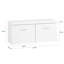 6 Pair Shoe Storage Cabinet