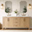 Miroir de salle de bain Contemporary Cadre en acier inoxydable-685656158-692760829