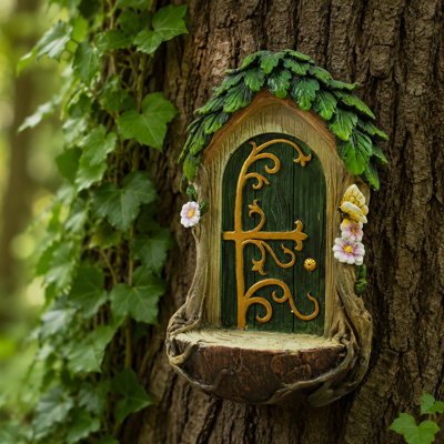 Aaliya Fairy Door Landing Pad Hanging Decor