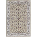 Ziegler Wool Oriental Area Rug in Gold/Beige