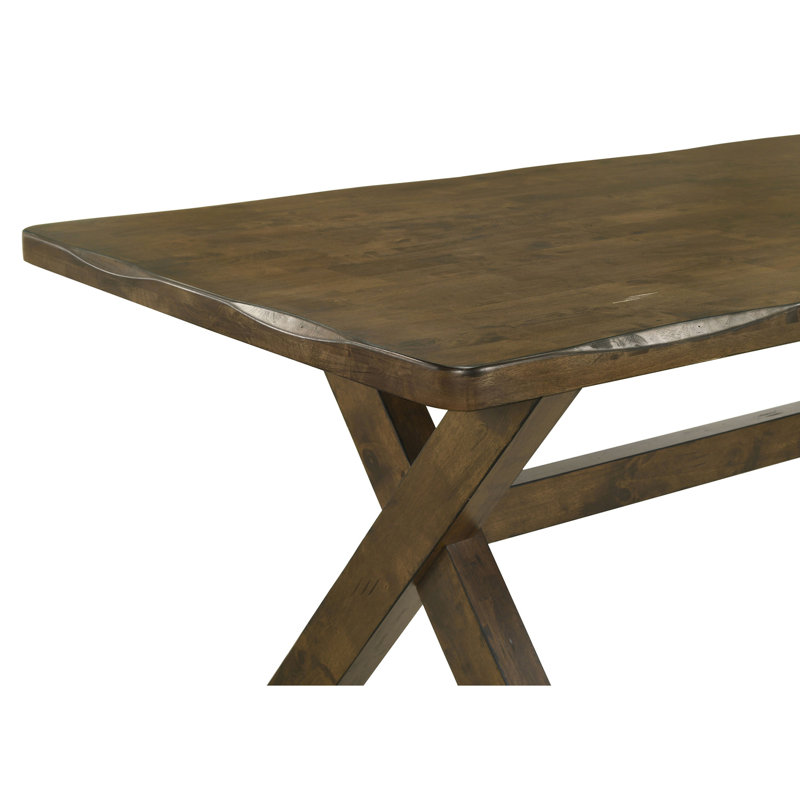 Gawain Grey and Knotty Nutmeg Dining Set, 5