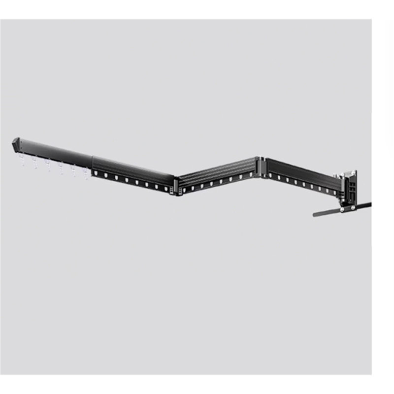 Portant à vêtements compact rétractable Aerowing, Rose